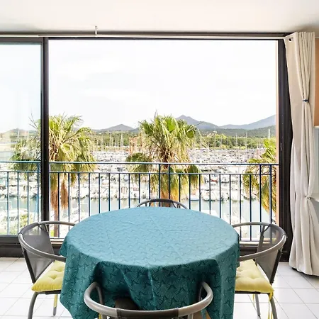 아파트 Sejour Chaleureux Avec Vue Au Port D'argeles 아르젤레쉬르메르